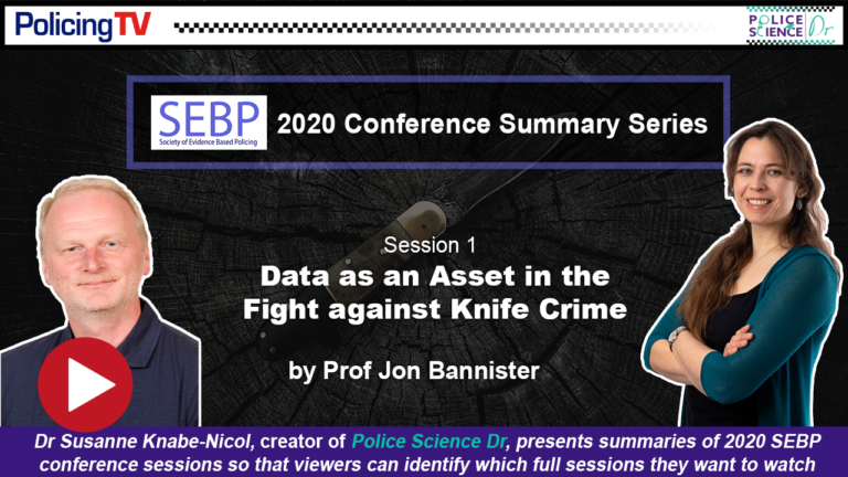 Data as an asset in the fight against knife crime